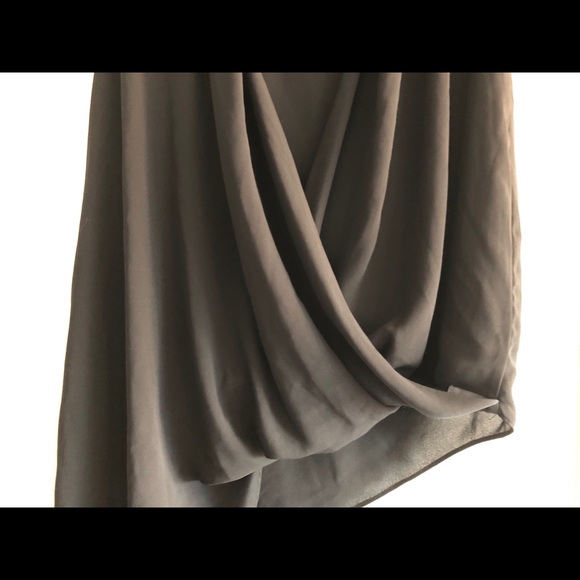 BCBG MaxAzria Cecil Asymmetrical Draped Top - Picture 4 of 6